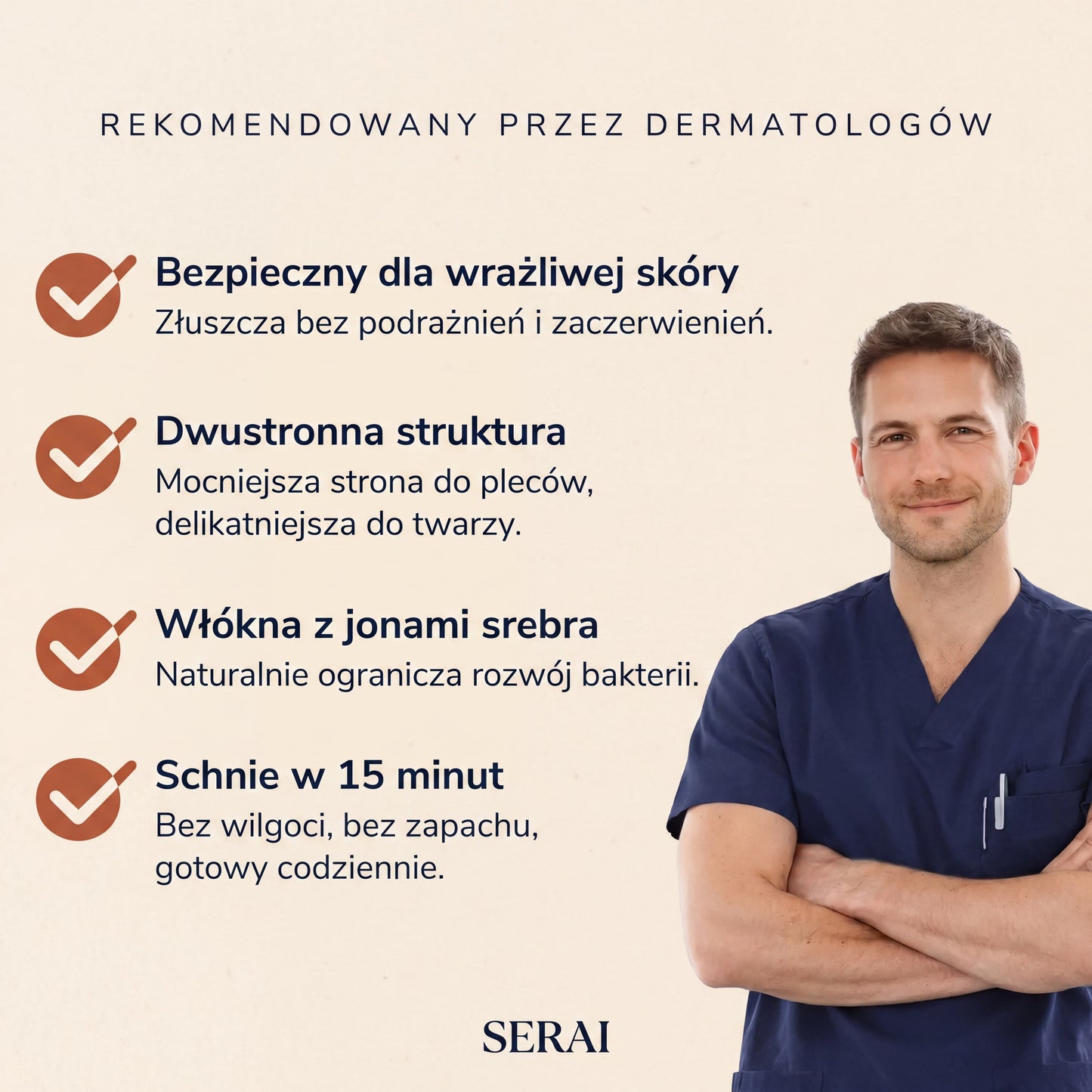 Ręcznik Peelingujący Serai